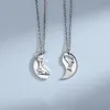 N080209T N080210T 925 gioielli in argento di lusso classico designer moda coppia collana all'ingrosso regalo di Natale del ringraziamento