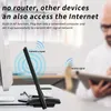 WI FI FINDERS EDUP WIFI 6 USB Adapter Dual Band Ax1800 USB3 0 Wireless Dongle Drive gratis nätverkskort WiFi6 för Desktop Laptop 231019