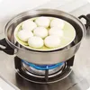 Double Boilers Home Kitchen Cooking Stainless Steel Round Cooker Steamer Rack Stand
