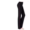 Pantalon actif pour femmes, couleur unie, taille haute, jambes larges, Long, Yoga, danse, course à pied, Jogging, tenue de sport, 2023