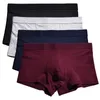 Cuecas Mens Underwear Boxer Briefs Soft Confortável Bambu Viscose Trunks 4 Pack XXXL 231019