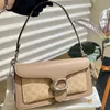 Дизайнерские сумки Tabby Bag Tote Bag Sacksed Bags Luxury Dimbag настоящая кожаная багет на плечах зеркал качество квадратная мода Satchel9