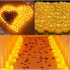 Candles 3612Pcs Flameless LED Tea Light Creative Lamp Battery Powered Home Wedding Birthday Party Decoration Lighting Dropship 231019