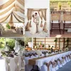 Tischläufer 10Mlot Spitze Retro Natürliche Jute Sackleinen Läufer Für Event Party Hochzeit Esszimmer Abdeckung Dekoration 231019