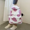 Backpack Style Heart Plush Cartoon Backpack Plush Backpacks Cute Fur Backpacks Children School Bags Kids Gift Bag Mochilas Paracatlin_fashion_bags