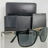 4307 GB1 87 Black Gray Mens Sunglasses 53 mm للجنسين مصمم نظارات شمسية فاخرة العلامة التجارية للأزياء للرجال Woman2698