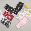 Trousers Summer Girls Leggings Cartoon Printing Children's Milk Silk Mosquito Pants Children Bottoms Teenage Clothing 1-12years