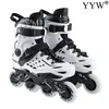 Inline rullskridskor vuxna inline rullskridskor skridskor skor sneaker utomhus nybörjare lastbilar pu hjul coola gata gratis stil rullskridskor 231019