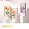 Blocchi Romantico Bouquet di fiori Building Block Mattoni Fiori fai da te Giocattoli Set San Valentino Regalo per ragazze Adulti Simulazione bambino Regalo rosa R231020