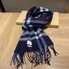 Women Cashmere Scarf Classic Plaid Designer Scarves Soft Touch Warm Wraps With Tags Autumn Winter Long Headscarf Shawls Christmas Gift