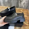 Luxurys Designers Kadın Loafers Moccasins Ccity Classic Calfskin Platform Ayakkabıları Vintage Deri Bayanlar Kalın Alt Alt Sıradan Artış Ayakkabıları C1020-1