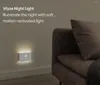 Nocne światła Krok do łazienki Korytarz sypialnia pokój dziecięcy Kuchnia schody do ładowania LED z czujnikami ruchu