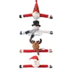 Juldekorationer Julgardin Frame Buckle Dwarf Elk Santa Claus Doll 2023 Juldekoration Hem Navigation Nytt år 2024 x1020