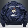 Mäns västar Spring Hip Hop Tactical Army Military Motorcykeljacka MA1 Pilot Bomull Rockar Male Baseball Bomber Jackets S3XL 231020