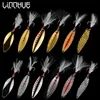 Baits Lures LINNHUE 1PCS Fishing Lure Leech 3.4-6.7cm 5g 7.5g 7g 10g 15g 20g Zinc Alloy Spool Lure Hard Bait Sea Lake Lure Treble Hook 231020