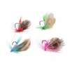 Baits Lures 12 pièces ensemble insectes mouches leurres de pêche à la mouche appâts crochet en acier à haute teneur en carbone matériel de poisson avec crochet à manivelle Super aiguisé leurre parfait 231020