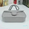 Mulheres corrente mensageiro saco aleta sacos de ombro bolsa de couro simples moda metal fivela de ferragem interno zíper bolso senhora aleta bolsa