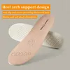 Peças de sapato acessórios palmilhas de couro genuíno para sapatos homens mulheres respirável absorção de suor prevenção de odor látex esportes palmilhas de absorção de choque 231019