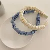 new wrinkled hair band hair accessories wholesale Korean girls sweet little fresh face washing headband versatile hairpin