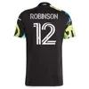 2023 2024 ATLANTA UNITED Fußballtrikots 23 24 Auswärts Almada Giakoumakis Robinson Home Schwarz das 404 Fußballtrikot