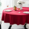 Table Cloth Waterproof and oilproof disposable large round table tablecloth el household 231020