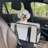 Dog Carrier 448B Dogs Cat Bed For Car Portable Travel Carriers Protector Small Safety Central Control Pet