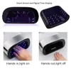 Monja 14 pièces/ensemble SUN3 48 W UV lampe à LED sèche-ongles avec minuterie intelligente capteur automatique vernis Gel durcissement Machine de séchage outil de manucure 231020