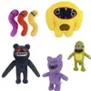 Hot -selling new dinosaur horror games Plush toys, cute happy black bear monster plush doll wholesale free UPS/DHL