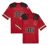 2023 F1 Team Racing T-shirt Formel 1 förare Football T-shirts Ny säsongsloppskläder röda bil fans Jersey Summer Men's T-shirt Topps