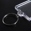 Party Favor DIY Acrylic Blank Photo Keychains T-shirt Shape Key Chains Insert Photo Key Rings 15 Styles SN882