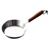 Pans Frying Pan Mini Egg Handled Oil Pot Omelets Eggs Multi-use Small Long Skillet Anti-scalding Stainless Steel Griddle