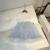 Gglies Luxury Designer Baby Tracksuits Autumn Girls Dresses Sets Size 110150 cm 2PC