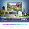 X96 x4 amlogic S905x4 Android 11.0 TV Box 4GB+64GB WIFI 1000M LAN SMART RGB Light Media Player 8K Smart Set Top Set