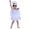 cosplay Eraspooky White Angel Wings Girls Princess Costume di Natale per bambini Halo Children Fancy Dress Halloween Cosplaycosplay