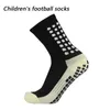 6PC Sports Socks Nya barn och ungdomssporter andas fotboll Socks Square Silicone Non-Slip Grip Football 231020