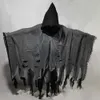 Costume Accessories Halloween Cloak Cos Adult Children's Zombie Suit Skull Head Cloak Prop Terror Ghost Path fairy tail cosplay batman