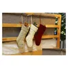 Christmas Decorations Wholesale Personalized Knit Stocking Items Blank Solid Stockings Holiday Stocks Family 46Cm Drop Delivery Home Dhdlj