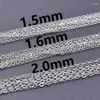 Chaînes 20 pcs Dernières 304 en acier inoxydable O forme lien chaîne collier croix ronde pour bijoux à bricoler soi-même faisant des matériaux résultats