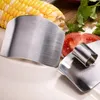 Nytt rostfritt stål Köksverktyg Handfinger Protector Knife Cut Slice Protective Cover