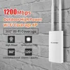 Adapters 1200Mbps Dual Band 5G High Power Outdoor AP Omnidirectionele Dekking Access Point Wifi Basisstation Antenne 231019