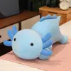 60 cm Nuovo simpatico cartone animato salamandra cuscino divano cuscino peluche bambola Axolotl bambola di stoffa