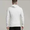 Męskie swetry Spring Fitness Zakapturze mężczyźni ciepłe golf Slim Fit Sports Pullover Sweater Gym Knitwear Pull Homme 231020