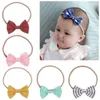 Hair Accessories Kids Headwear Girl Baby Toddler Bow Headband Cute High Elasticity Band Head Wrap Drop