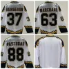 CUSTOM Boston''Bruins''Jerseys Brad Marchand David Pastrnak Charlie McAvoy Tuukka Rask Jake DeBrusk Bobby Orr Hockey Taylor Hall Black White