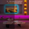 Andere evenementen Feestartikelen LED-stripverlichting voor kamerdecoratie Bluetooth WIFI 24 toetsen 44 toetsen RGB Tape 5050 24v Kleur Kerst neonverlichting 231019