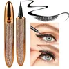 Combinaison Eye ShadowLiner 1 pièce 2 en 1, stylo Eyeliner auto-adhésif à séchage rapide, longue durée, sans colle, crayon collant pour cils Non fleuris 231020