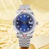 Man Watch Luxury Brand High Quality Watch Automatisk mekanisk klocka Storlek 41mm 36mm 31mm rostfritt stål Rem vattentät klocka för män rörelse klockor