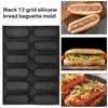 Chains Silicone Pan-Non-Stick Perforated French Bread Pan Forms Dog Baking Liners Mat Mould