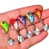 Cebos Señuelos Señuelos de Pesca Bamboleo Giratorio Metal Vib Vibración Cebo Pesca de invierno 6g 15g 28g Cebos duros artificiales Spinner Cuchara Señuelo Pesca 231020