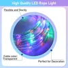 Autres fournitures de fête d'événement LED lumières Magic String Dream Color avec application pour la décoration de vacances Arbre de Noël El Bar Vitrine 231019